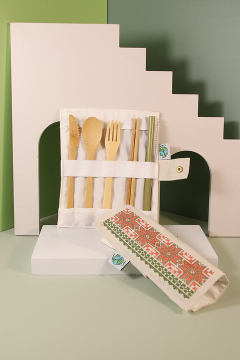 Tatreez cutlery set
